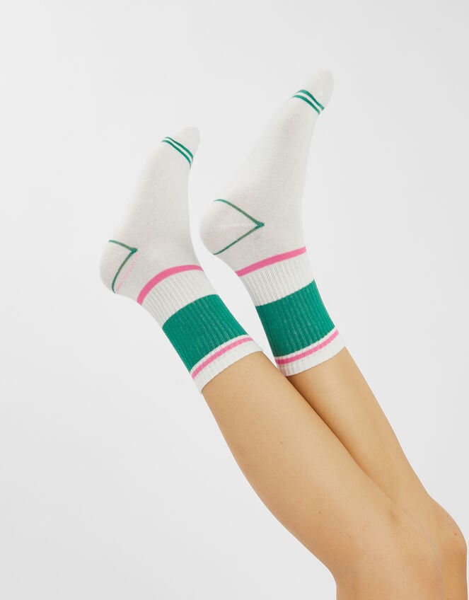 Good Times Ahead Stripe Socks, , large