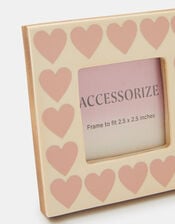 Mini Heart Print Photo Frame 2.5 x 2.5 , , large
