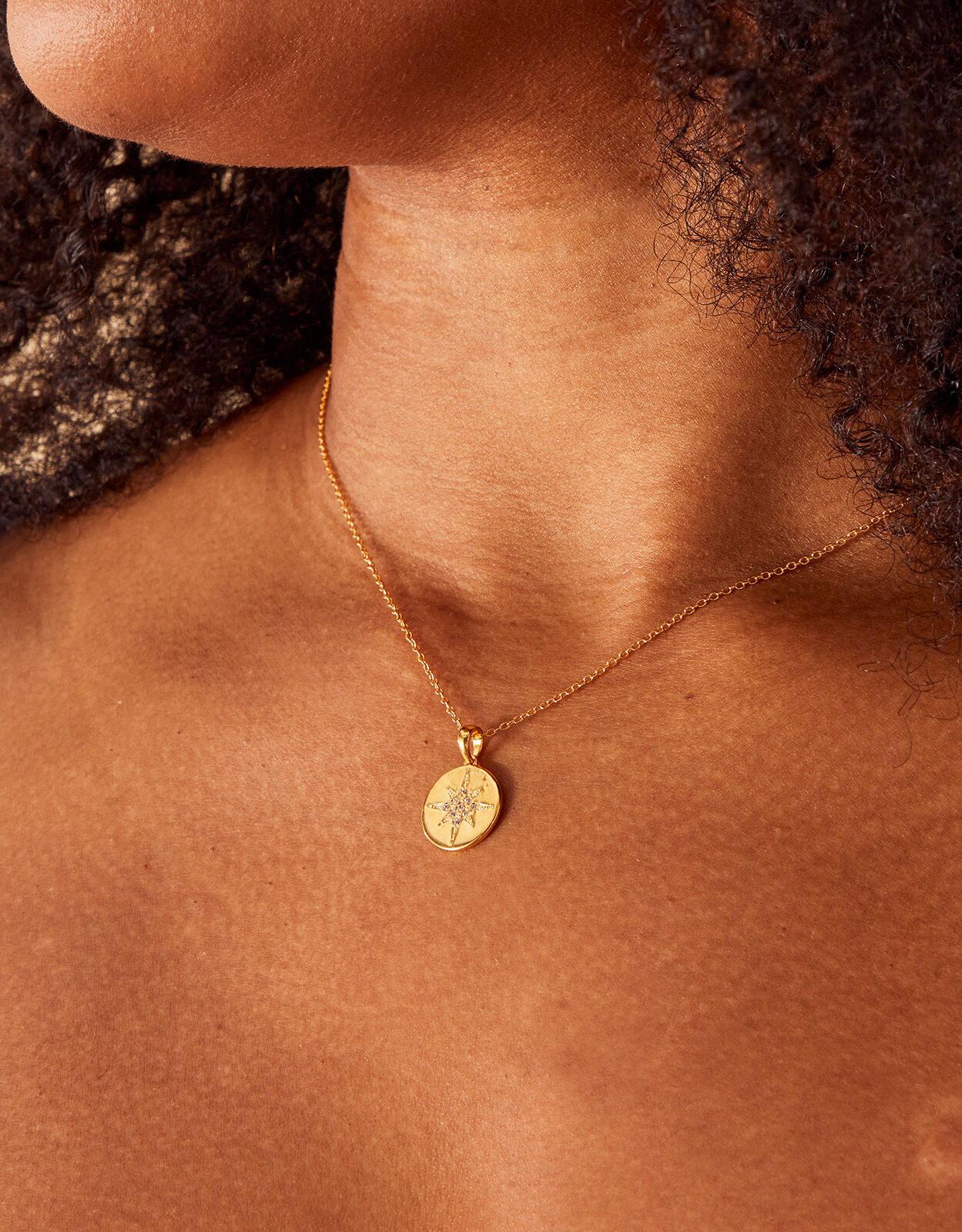 Star coin shop necklace