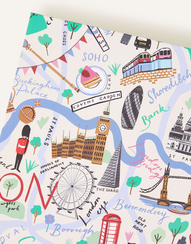 London Print Hardback Notebook, , large