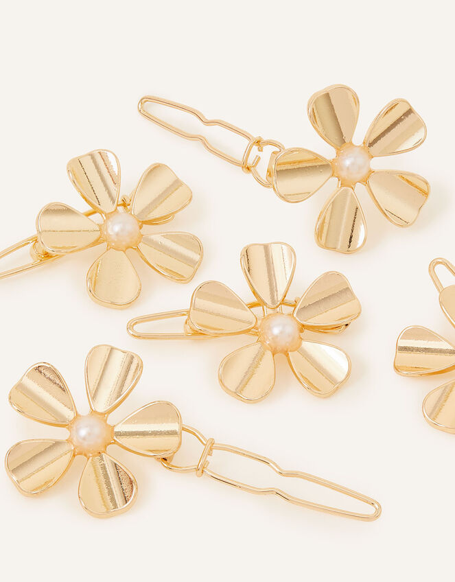 Mini Flower Clips 5 Pack Hair clips Accessorize UK