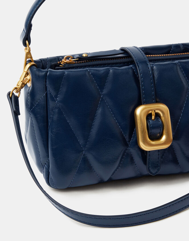 Chunky Quilted Crossbody Bag, , large