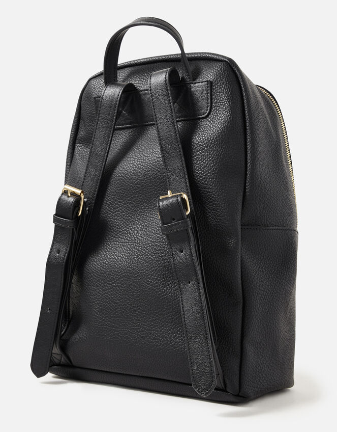 Beth Suedette Backpack , Black (BLACK), large