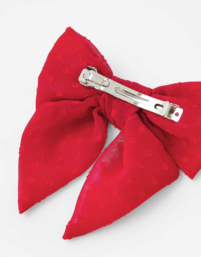 Polka Dot Bow Barrette Clip Hair clips Accessorize Global