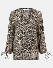 Leopard Print Shirt , Leopard (LEOPARD), large