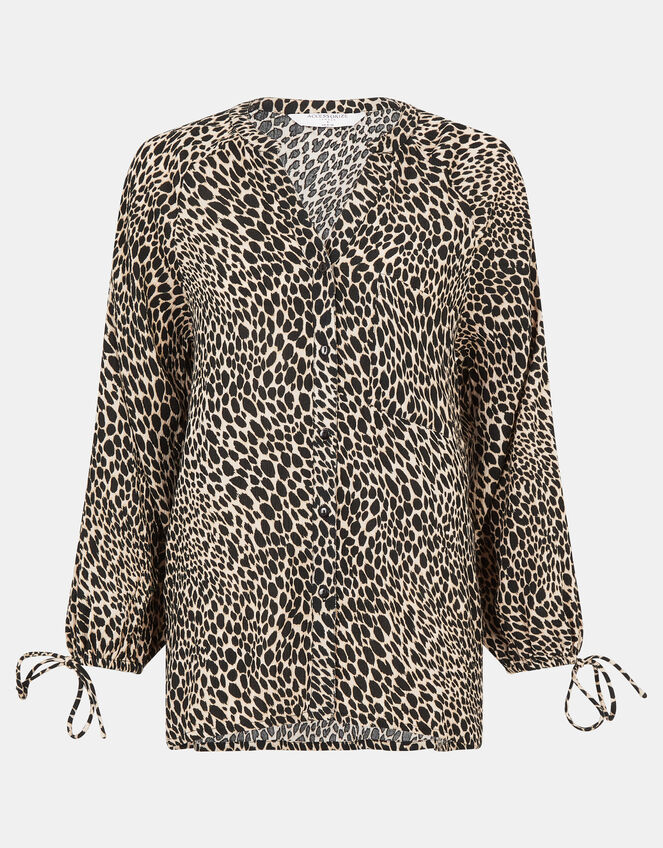 Leopard Print Shirt , Leopard (LEOPARD), large