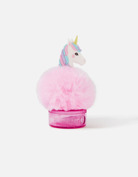 Girls Unicorn Pom-Pom Pencil Sharpener, , large