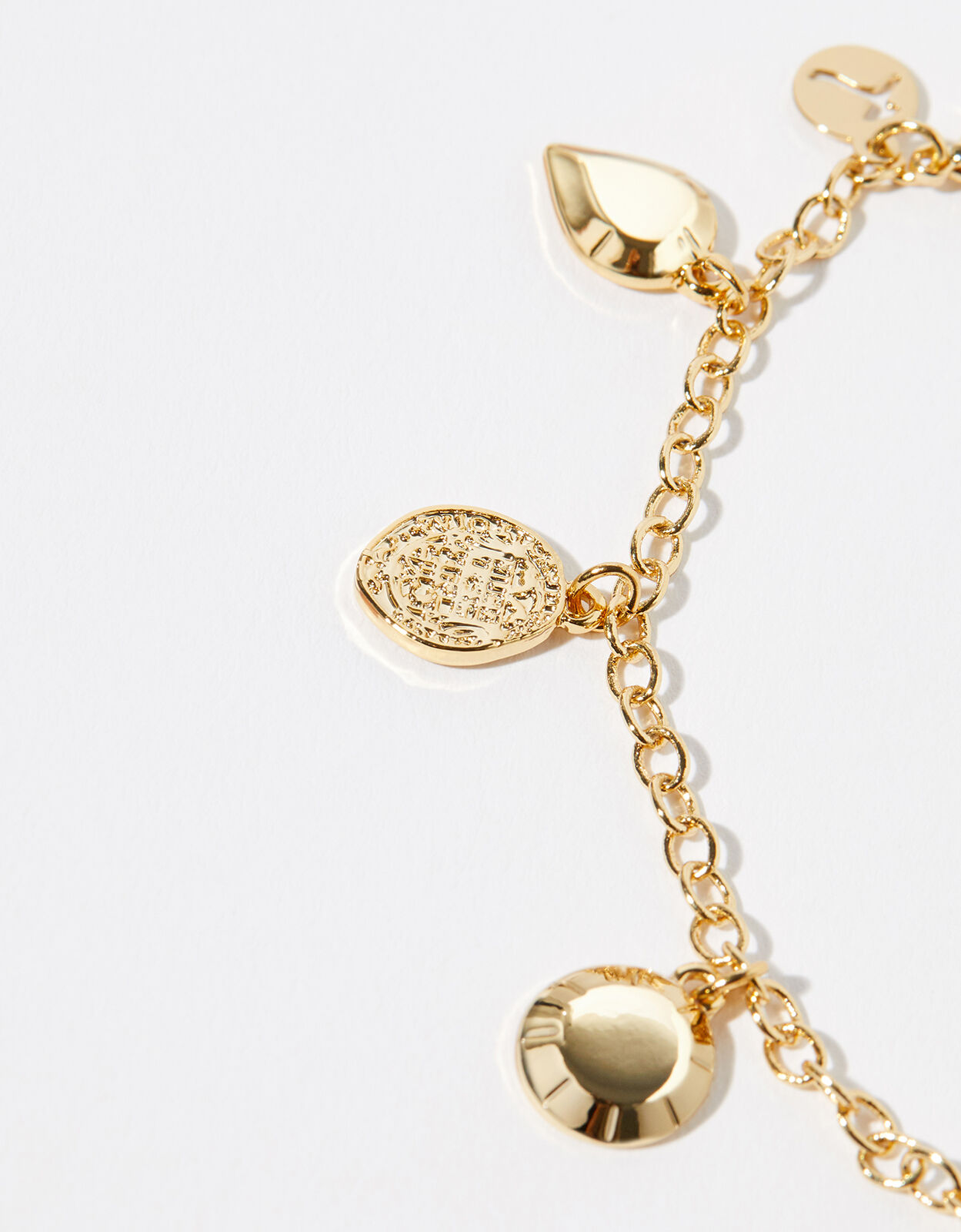 Gold-Plated Charm Bracelet | Z for 
