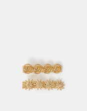2-Pack Soleil Metal Hair Clips, , large