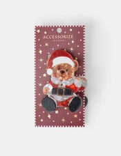 Christmas Teddy Claw Clip, , large