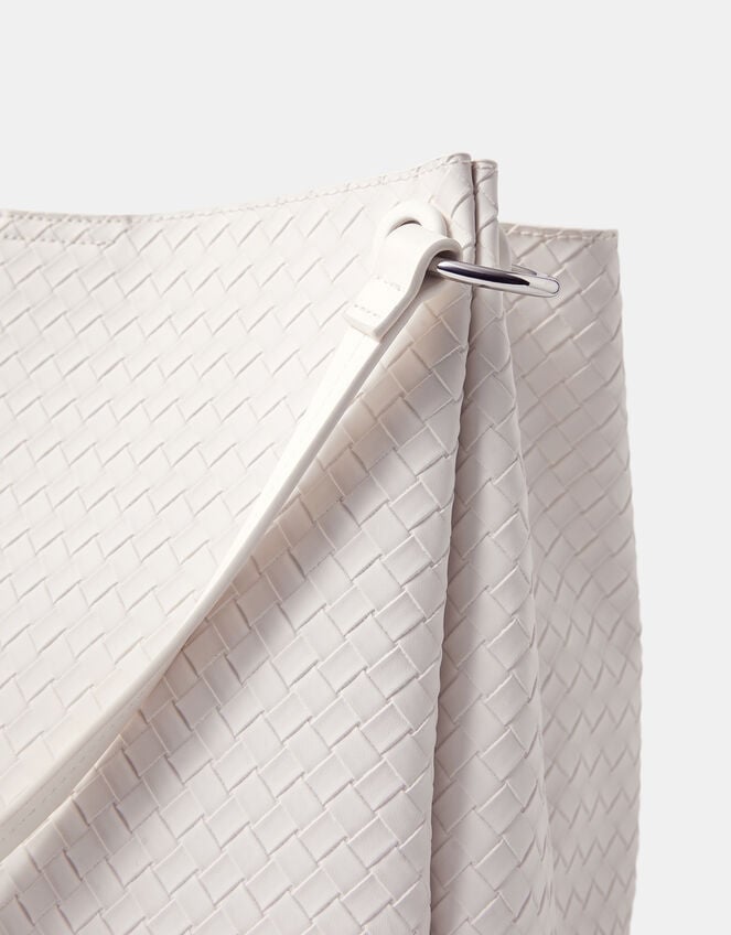 Woven Shoulder Bag, , large