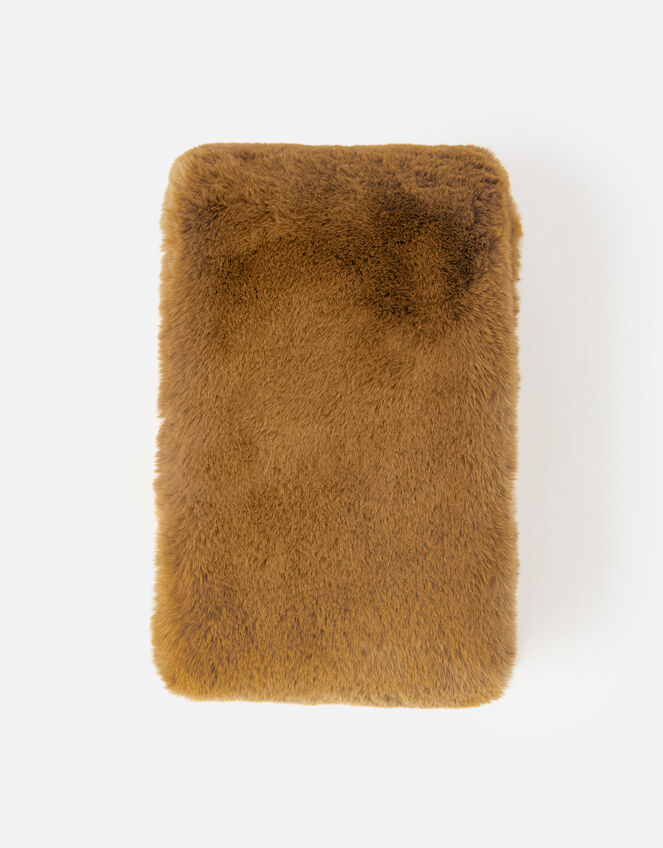 Sandy Luxe Faux Fur Stole, , large