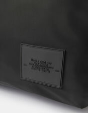 Harper Nylon Laptop Tote Bag, Black (BLACK), large