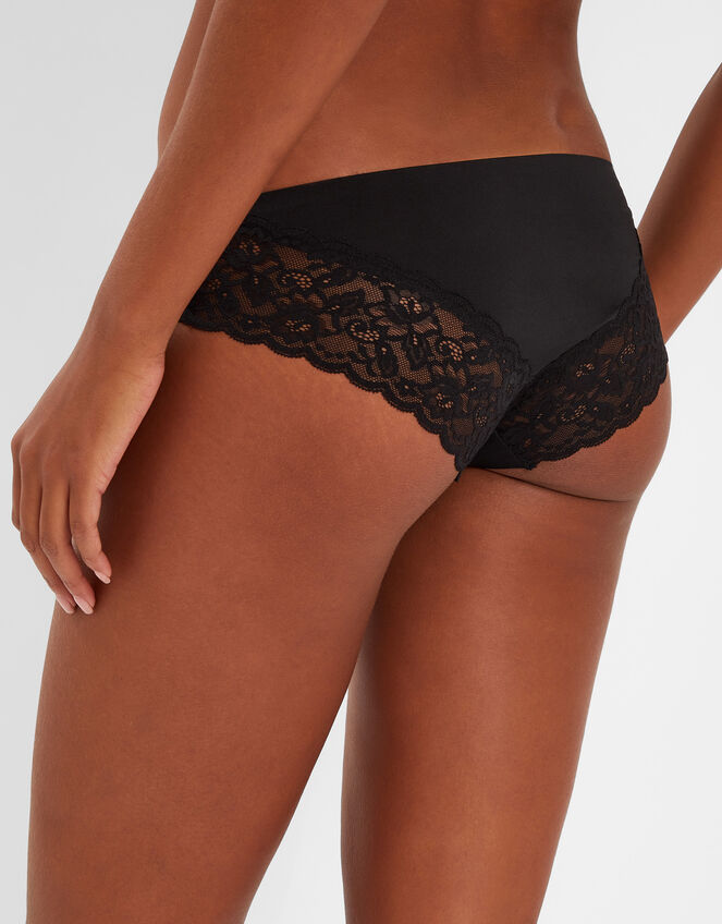 2-Pack Lace-Back Briefs, Multi (ASSORTED), large