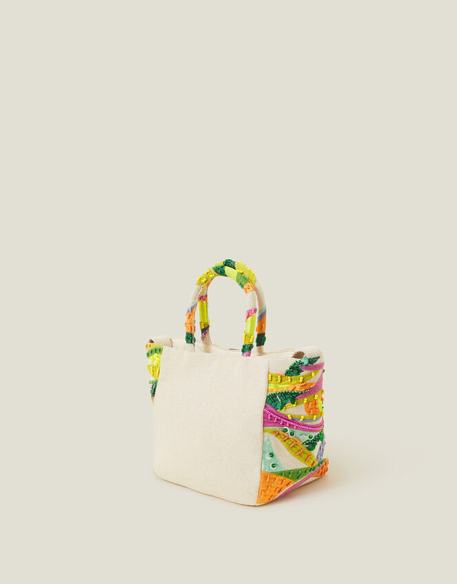 Embellished Handheld Bag, , large