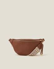 Sling Bum Bag, Tan (TAN), large