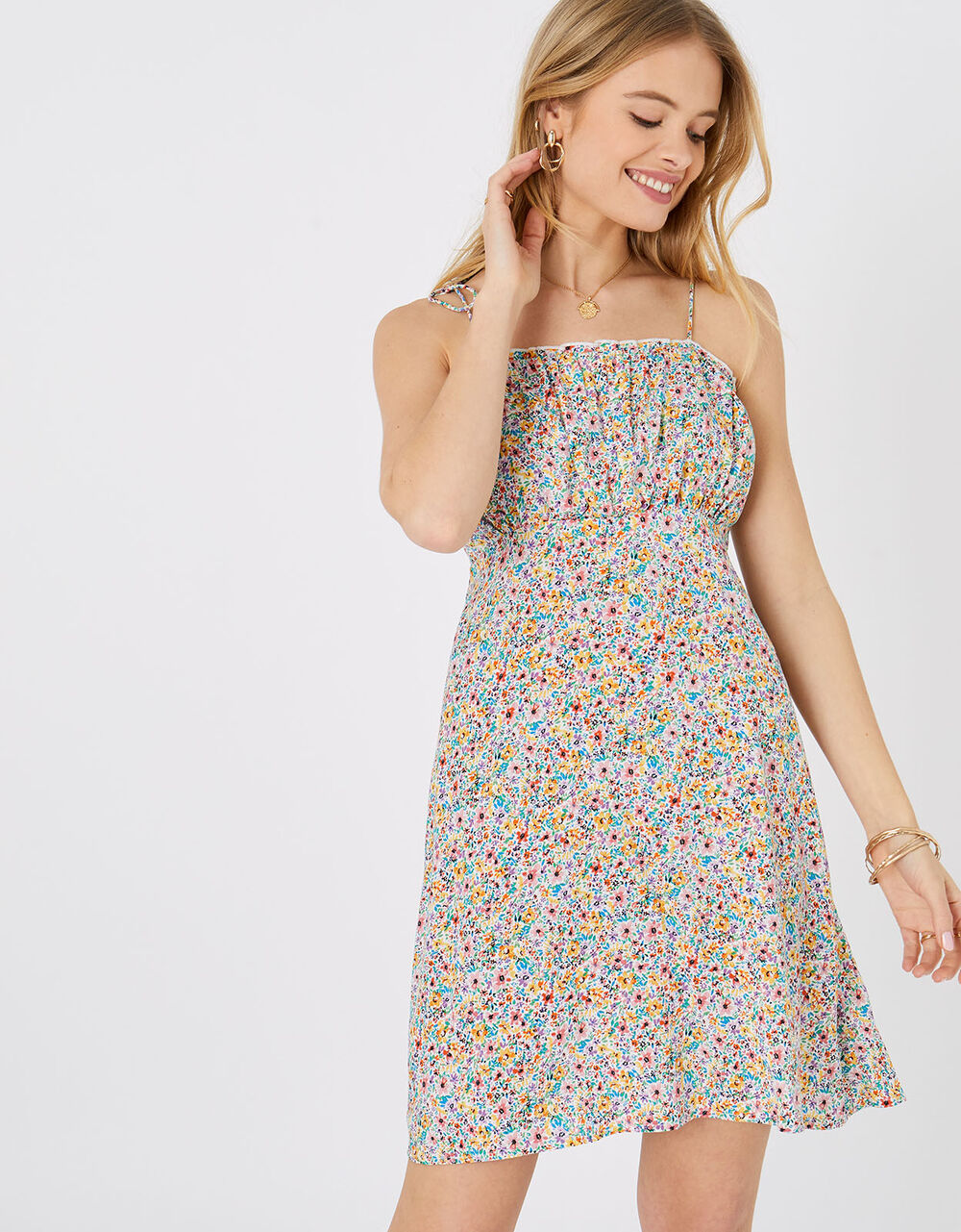 accessorize bandeau dress