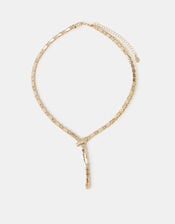 Snake Lariat Necklace, , large