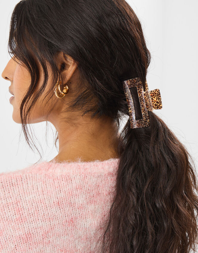 Animal Print Claw Clip, , large