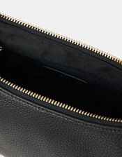 Crescent Shoulder Bag, Black (BLACK), large