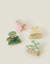 4-Pack Mixed Claw Clips, , large