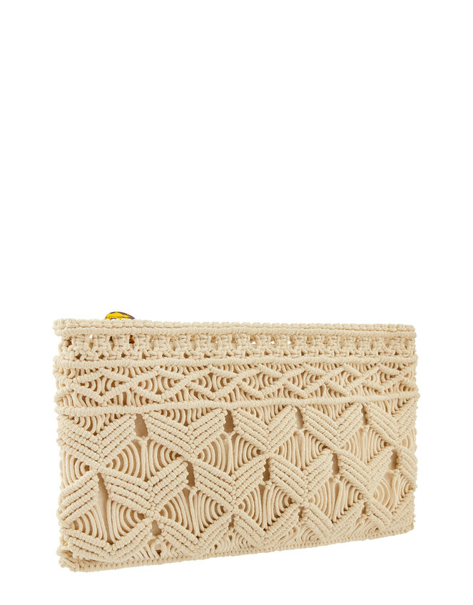 Macrame Pouch Bag, , large