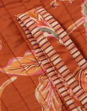 Floral Print Quilted Weekend Bag, , large