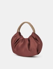 Mini Embellished Satin Bag, , large