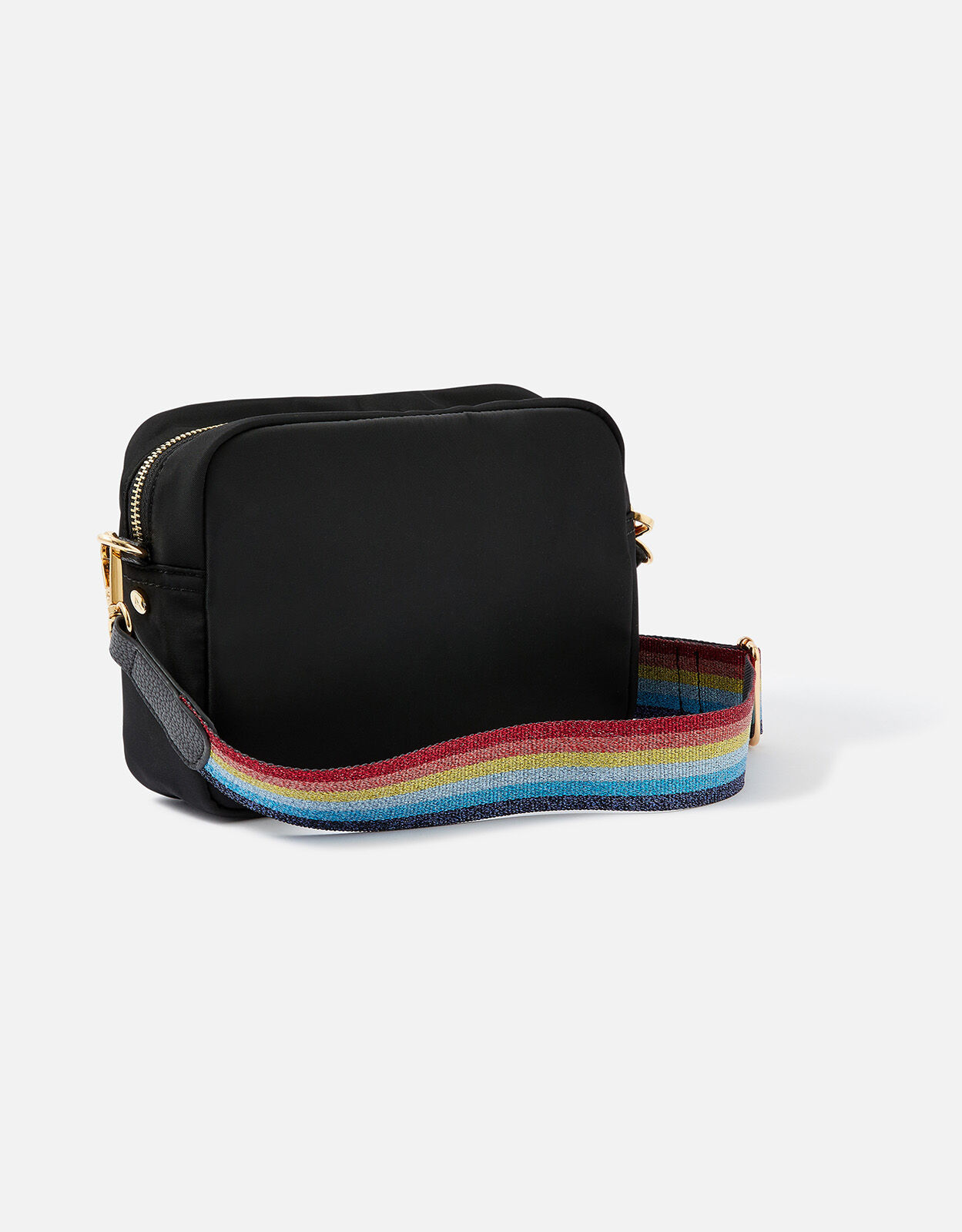 Crossbody bag sale with rainbow strap