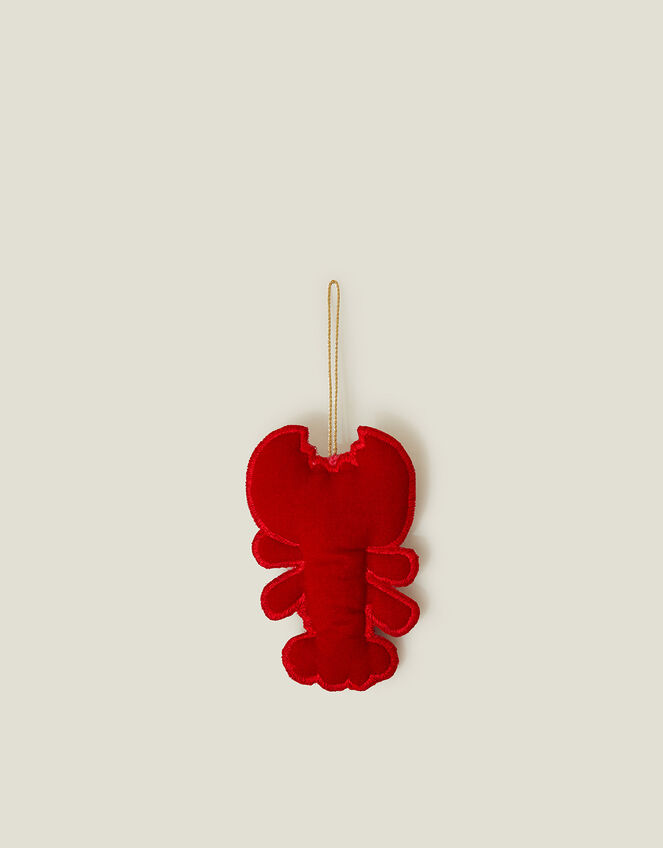 Embellished Lobster Christmas Tree Decoration, , large