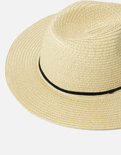 Packable Panama Hat, Natural (NATURAL), large