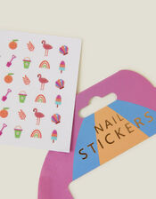 Girls Shell Nail Stickers, , large