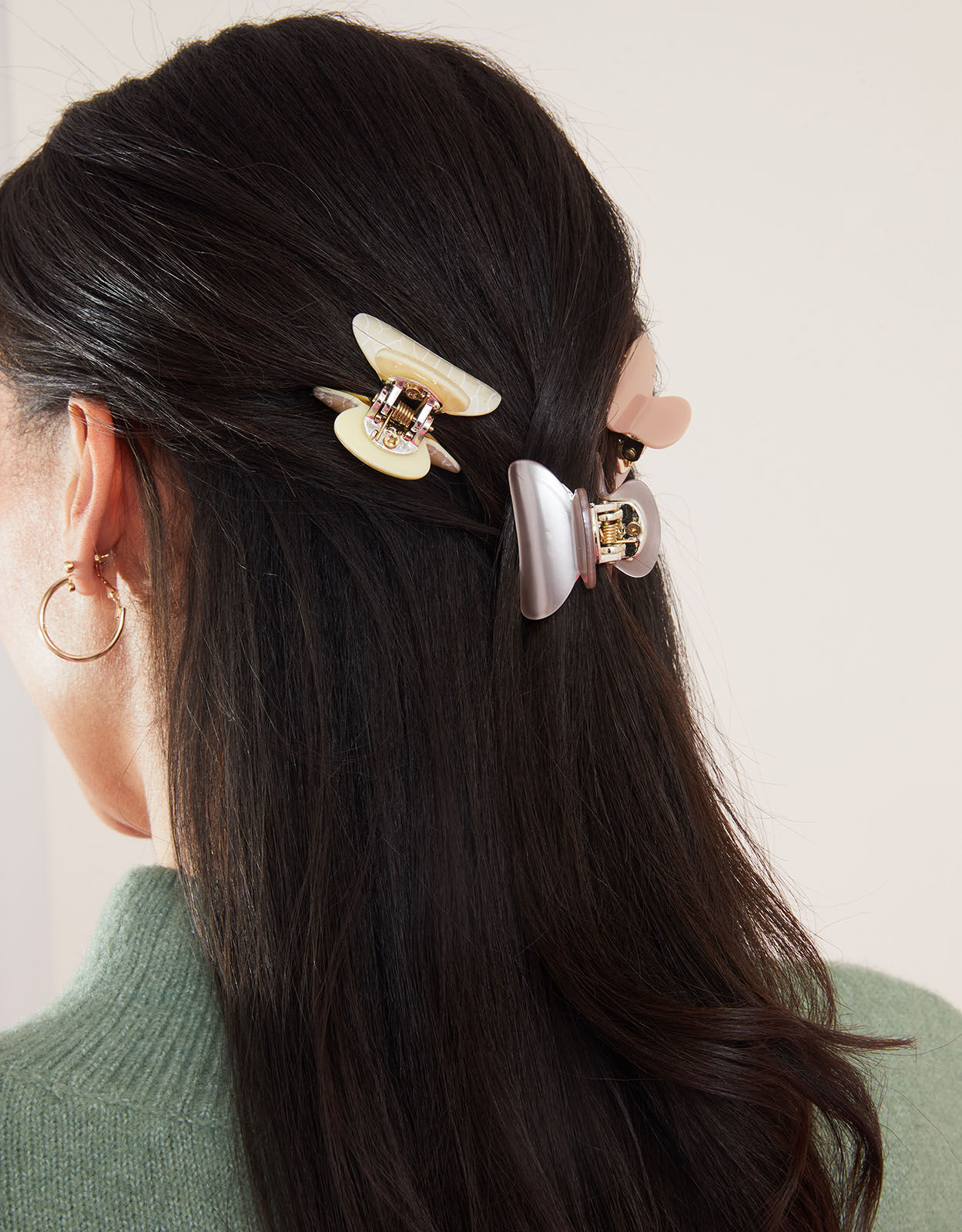 Tiny claw hair clips discount