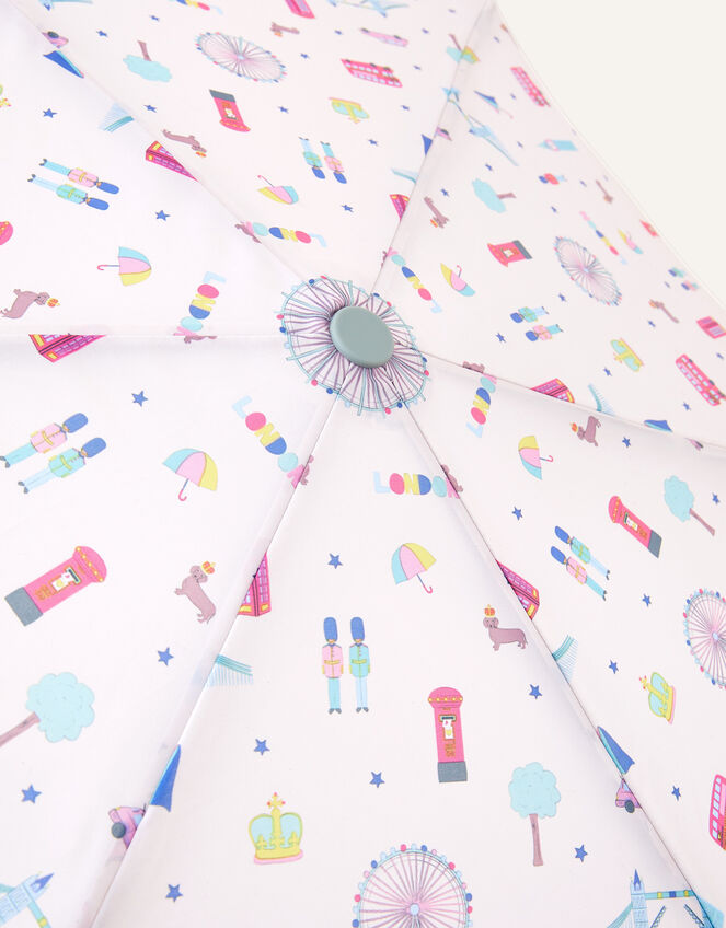 London Print Umbrella, , large