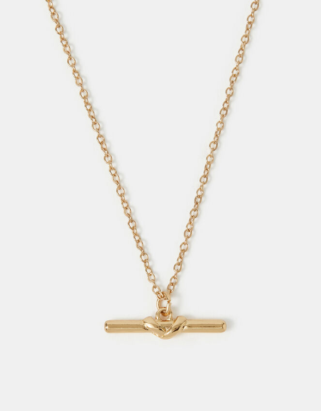 T-Bar Pendant Necklace, , large