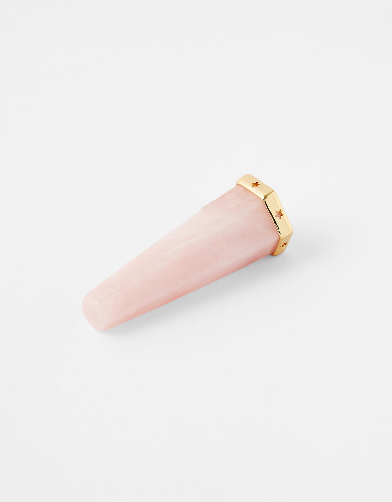 Rose quartz outlet ring holder