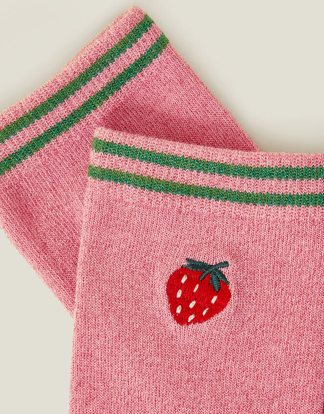 Strawberry Varsity Socks, , large