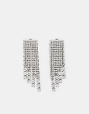 Chandelier Double Layer Drop Earrings, , large
