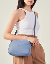 Cross-Body Camera Bag, Blue (BLUE), large