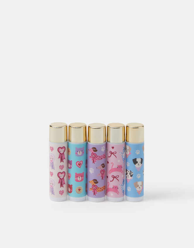 5-Pack Girls Pet Club Lip Balms, , large