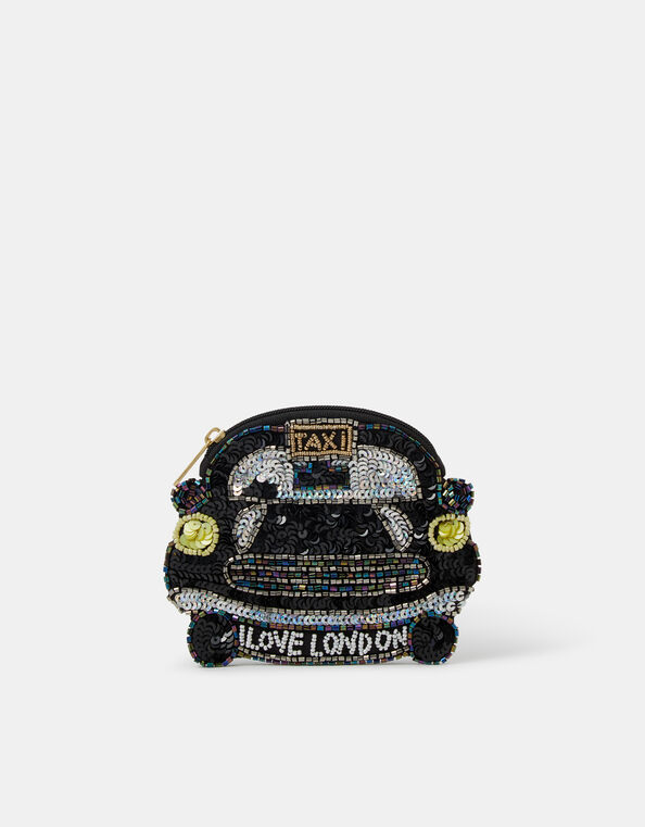 Embellished London Taxi Coin Purse, , large