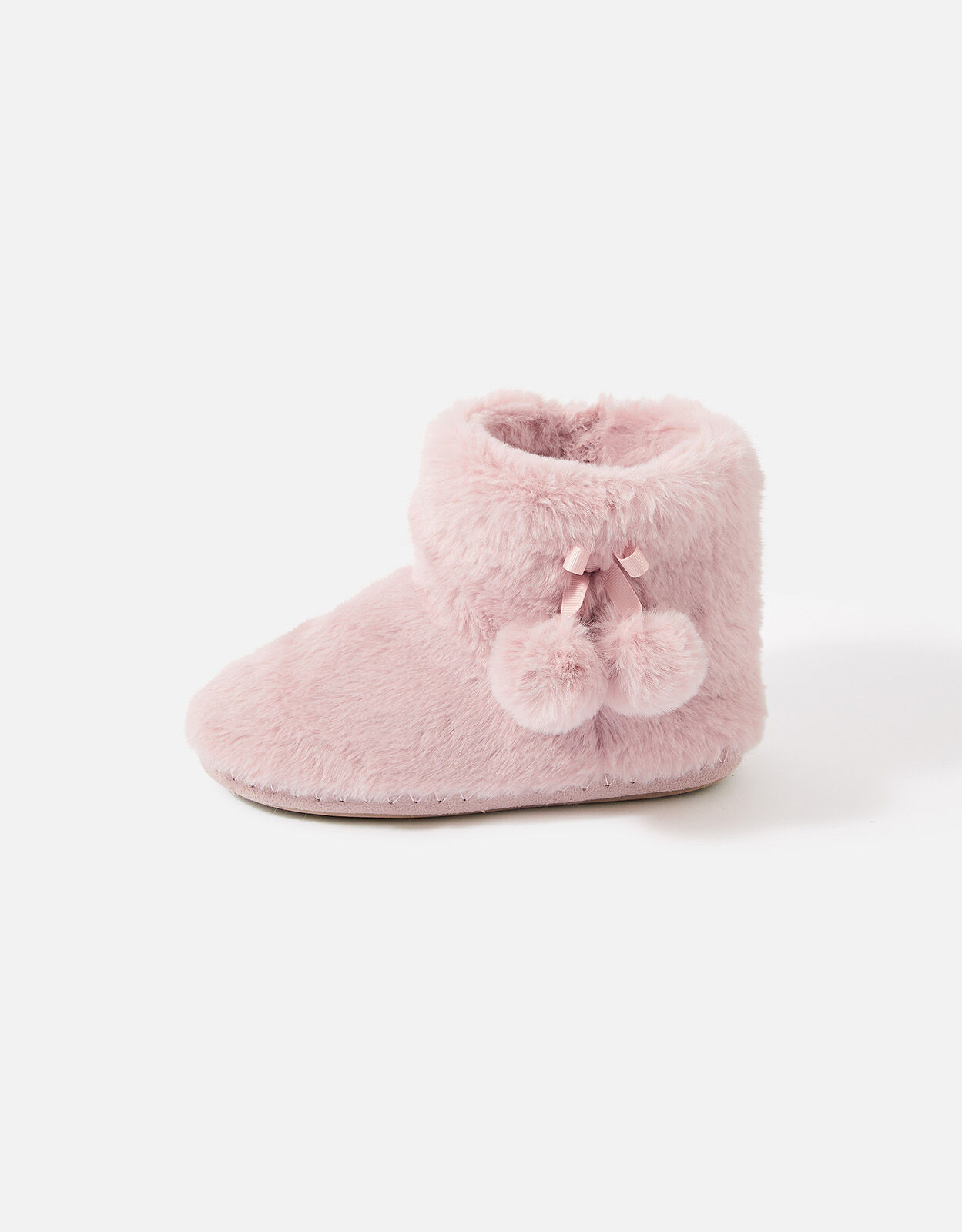 Super Soft Slipper Boots Pink 