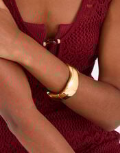 Chunky Cuff Bracelet, Gold (GOLD), large