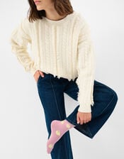 Chick Print Socks, , large