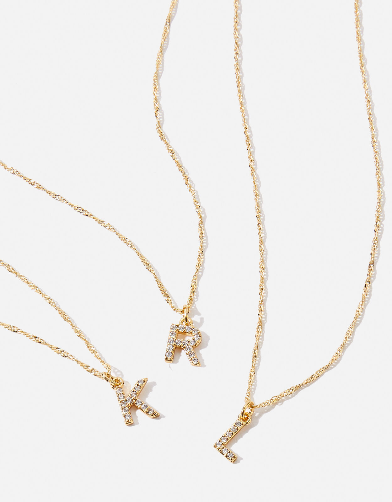 Accessorize sales initial necklace