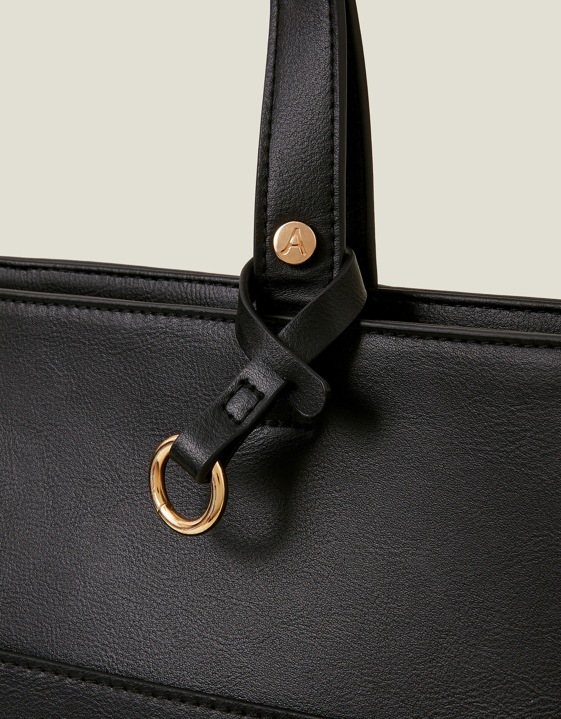 Coach folio tote black online