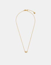 14ct Gold-Plated Mix Diamante Necklace, , large