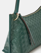 Woven Crossbody Bag, , large