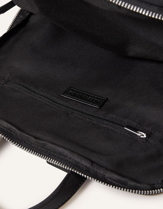 Plain Nylon Rucksack, , large