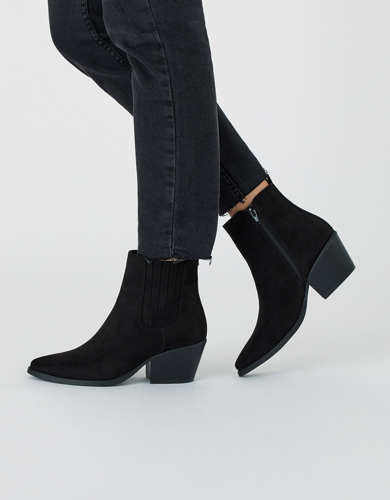 Cowboy ankle boots new arrivals uk